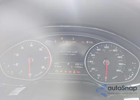 2016 Audi A8 L 3.0T z USA, uszkodzony, nr VIN WAU34AFD9GN007802